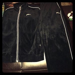 FILA Track suite velvet